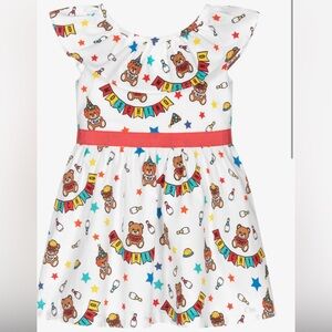 Baby girl dress Moschino 3/6 months circus 🤡 design